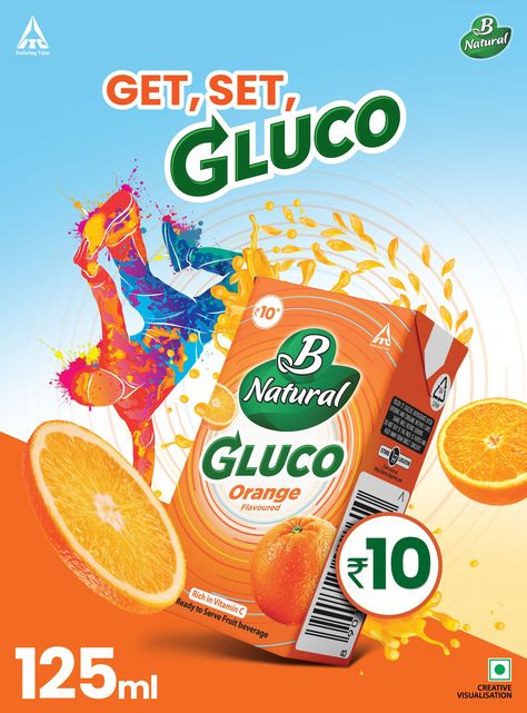 Gluco orange poster :: Behance Orange Poster, Packaging Graphic Design, Milk Packaging, Social Post, Flavored Milk, Design Advertising, Graphic Design Advertising, Graphic Designs, Photoshop Adobe