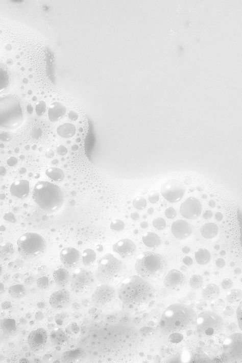 Skincare Background Design Aesthetic, White Beauty Aesthetic, Soap Bubbles Aesthetic, Esthetician Wallpaper, Soap Wallpaper, Liquid Aesthetic, Foam Aesthetic, Soap Background, Soap Texture