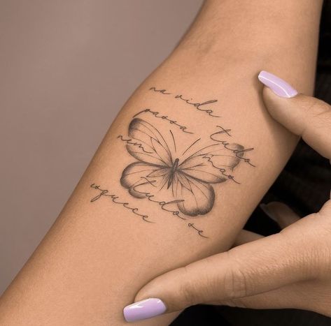 Brazilian Tattoo, Tea Tattoo, Cowgirl Tattoos, Petit Tattoo, Muster Tattoos, Writing Tattoos, Tasteful Tattoos, Tattoos For Black Skin, Stylist Tattoos