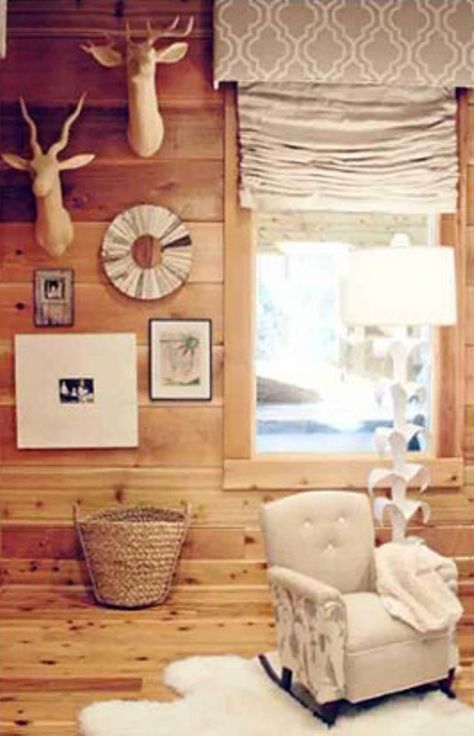 Cozy Wood Cabin Nursery Design Ideas | Kidsomania