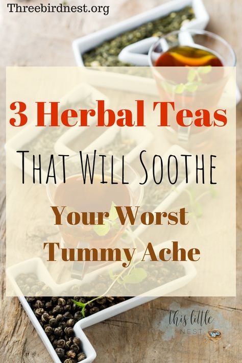 3 herbal teas to soothe your worst tummy ache | Do You or your little one have  tummy trouble? Well before you reach for medicine, try one of these teas instead. They work just as well and they are so much better for you. I hope your tummy feels better soon ;) #howtosootheatummyache #tummyacheremedies #stomachremedies #naturalremedies Tea For Stomach Ache, Stomach Remedies, Tea Remedies, Herbal Medicine Recipes, Healing Tea, Tummy Ache, Natural Teas, Stomach Ache, Herbal Teas