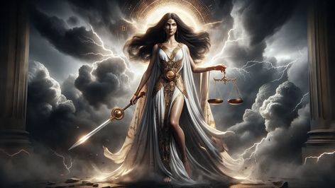 Nemesis Goddess Tattoo, Nemesis Greek Goddess, Greek Goddess Nemesis, Goddess Nemesis, Nemesis Goddess, Primordial Goddess, Greek Stories, Divine Justice, Ancient Greek Goddess