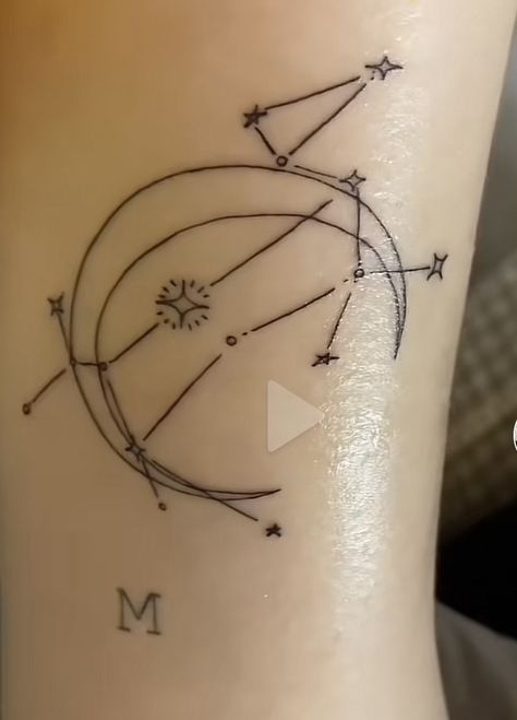 Wolf Star Tattoo, Marauders Inspired Tattoos, Wolfstar Tattoo Ideas, Remus Lupin Tattoo, Wolfstar Tattoo, Marauders Tattoo Ideas, Marauders Tattoo, Tattoos Stars, Bookish Tattoos