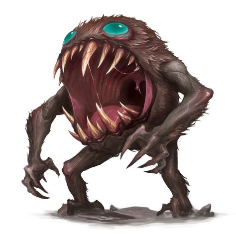 Maulpelz Spelljammer Creatures, Magical Beasts, Monster Artwork, Creepy Drawings, Dark Creatures, Beast Creature, Tv Tropes, Fantasy Beasts, Alien Concept Art