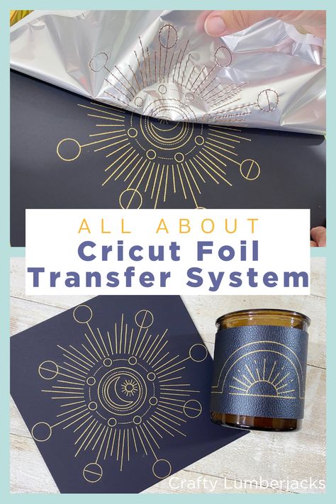 Foil Cricut Ideas, Cricut Stencil Projects, Cricut Gold Foil, Cricut Witch Projects, Cricut Foil Transfer Projects, Cricut Painting, Cricut Foil, Cricut Invitations, Diy Foil