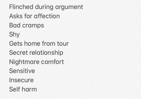 Simple prompts for any ships Toxic Relationship Prompts Writing, Physical Affection Prompts, Toxic Relationship Prompts, Toxic Prompts, Pre Relationship Prompts, Secret Relationship Prompts, Relationship Prompts, Aftercare Prompts, Protective Prompts