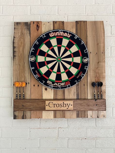 Man Cave Dart Board, Outdoor Dart Board, Wood Dart Board, Dart Backboard, Dart Board Backboard, Dartboard Surround, Dart Board Wall, Custom Dart Board, Wood Bird Feeder