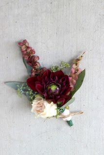 Burgundy Boutonniere, Portrait Flowers, Wedding Color Pallet, Blush Bridal, Fall Wedding Flowers, Corsage Wedding, Boutonniere Wedding, Bridal Portrait, Burgundy Wedding