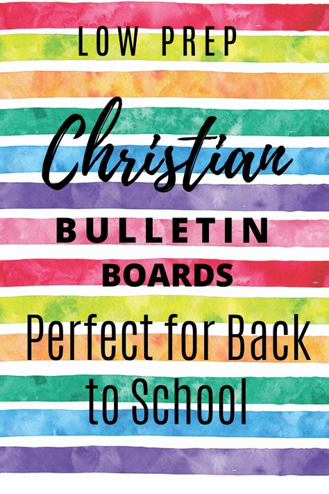 This variety of low prep Christian Bulletin Boards will not look great, but will also save you a lot time! Many to choose from! Names Of God Bulletin Board, I Have Called You By Name Bulletin Board, Back To School Sunday School Bulletin Board Ideas, Christian School Bulletin Boards Welcome Back, Christian Preschool Bulletin Boards, Christian Welcome Back To School Bulletin Boards, 5th Grade Back To School Bulletin Boards, Christian Classroom Bulletin Boards, Awana Bulletin Board Ideas