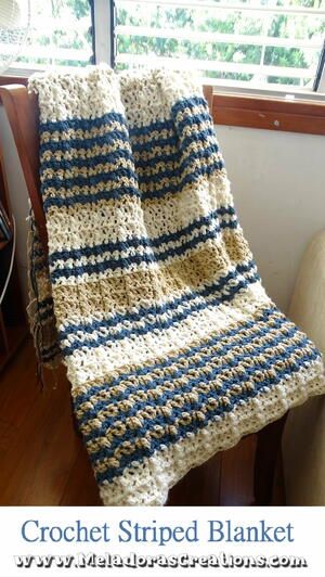 Striped Crochet Blanket Pattern Striped Crochet Blanket Pattern, Crochet Striped Blanket Pattern, Making Blankets, Striped Crochet Blanket, Striped Blanket, Striped Blankets, Crochet Blanket Pattern, Manta Crochet, Blanket Stitch