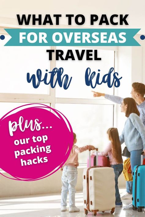 Are you planning an international vacation with your family? If so, make sure you pack everything you need with this international travel packing list! This checklist will help ensure that you have everything you need for a safe and enjoyable trip. International travel packing list for families. Travel with kids packing list. What to pack for travel overseas. Overseas packing list with baby. Baby packing list. Kids packing list. Family packing list for travel. International packing checklist. International Packing List Family, Overseas Packing List, Europe Packing List Summer, International Travel Packing List, Kids Packing List, International Packing List, Toddler Packing List, Packing List Kids, Family Packing List