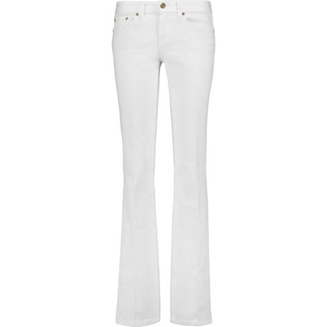 White Jeans Low Rise, Low Rise White Jeans, Y2k Low Rise Jeans, White Bootcut Jeans, Low Rise Boot Cut Jeans, Bootleg Jeans, Digital Wardrobe, Denim Flare Jeans, Low Rise Bootcut Jeans