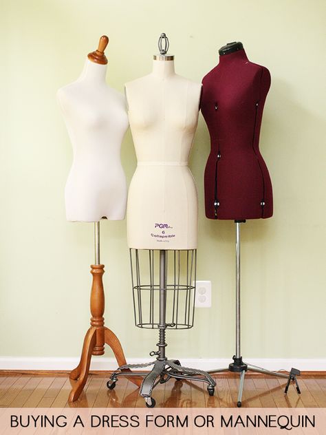 [Advice on...] BUYING A DRESS FORM OR MANNEQUIN - from: http://blog.megannielsen.com/2012/08/buying-a-dress-form-or-mannequin/# Sewing Practice, Showroom Decor, Garment Construction, Fashion Designer Studio, Dress Form Mannequin, Mannequin Dress, Making Clothes, Circus Art, Corset Lace