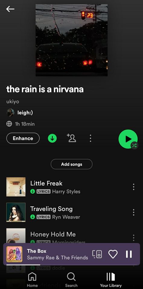 little playlist for rainy weather Car Rides Playlist, Car Ride Playlist, Rainy Car Ride, Rainy Day Playlist, Travel Songs, Playlist Names, Playlist Names Ideas, Rainy Weather, Spotify Playlist