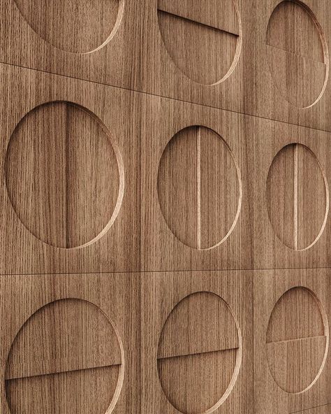 Wood Patterns Design, Back Panel Design, Cycle Of The Moon, Wood Wall Cladding, Millwork Design, Wooden Wall Cladding, Wood Panel Wall, Wood Wall Panel, Chuncheon