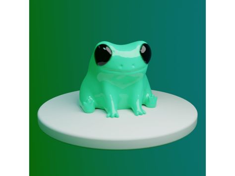 Cute Table, Green Frog, Desk Top, The Frog, Table Desk, Desk, Green