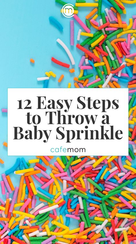 Throwing a Baby Sprinkle in 12 Easy Steps Sprinkle Party Ideas, Sprinkle Shower Ideas, Sprinkle Baby Shower Girl, Sprinkle Decorations, Baby Sprinkle Decorations, Baby Sprinkle Games, Baby Sprinkle Shower, Baby Sprinkle Ideas, Baby Boy Sprinkle