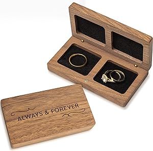 Wooden Ring Box Wedding, Couple Clothing, Wedding Ring Bearer Boxes, Engagement Ring Holders, Wedding Ring Holder, Wooden Wedding Ring, Keepsake Wedding, Groom Ring, Wood Ring Box