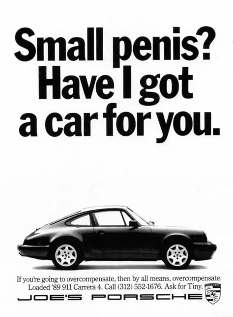 31 Impossibly Creative Automotive Ads - Airows Funny Commercial Ads, Funny Commercials, Commercial Ads, Funny Ads, Great Ads, Vintage Porsche, Vw Porsche, Guerilla Marketing, Retro Ads