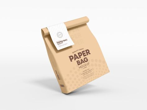 Paper coffee bag with tag packaging mock... | Free Psd #Freepik #freepsd #coffee-pack #coffee-bag #food-bag #coffee-packaging Tag Packaging, Food Bag, Bag Mockup, Great Logos, Coffee Design, Packaging Mockup, Free Mockup, Free Psd, Coffee Bag