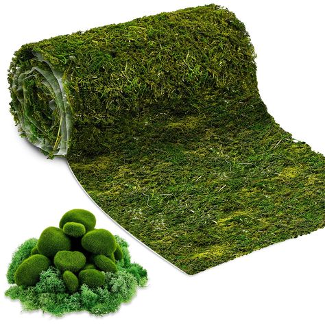 PRICES MAY VARY. Moss Decoration Set: we will provide you with 1 roll of 12 x 71 inch moss runner table, 18 artificial moss stones and 1 package of moss grass; Sufficient quantities and diverse styles can easily meet your decoration needs Reliable Material: our preserved moss is mainly made from the dried moss, quality foam and villus material, with the realistic touching, not easily broken or faded, and our reliable material will support you for a long time Vivid and Elegant: the reindeer moss Queer Prom, Fake Grass Rug, Moss Table Runner, Moss Mat, Moss Table, Enchanted Forest Wedding Theme, Moss Rocks, Enchanted Forest Baby Shower, Garden Wedding Party