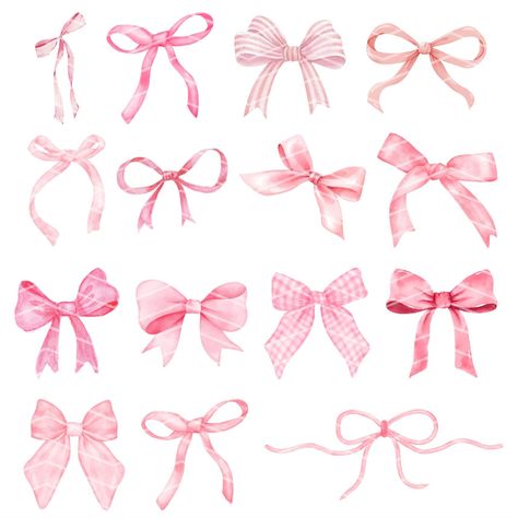 Pink Silk Bow, Ribbons Aesthetic, Aesthetic Shirt Design, Coquette Home, Bows Aesthetic, Collage Png, Bows Png, Pink Wallpaper Laptop, Aesthetic Bow