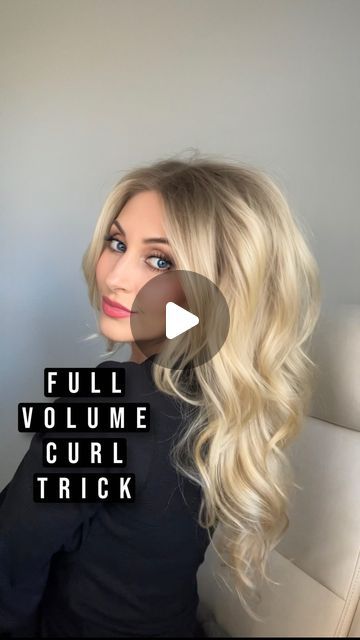 DANA PLUMMER on Instagram: "🎁GIVEAWAY TIME!!!🎁 We are choosing 2 lucky winners! Each winner will receive an Airstlyer and the entire bondbar hair care collection!! @sallybeauty  WINNERS HAVE BEEN CHOSEN!  How To Enter: ⭐️ Follow @beautyxdanaplum & @sallybeauty ⭐️ Like this video ⭐️ Tag a friend who would love to win these products!   Our two lucky winners will be notified by 11/25 by @beautyxdanaplum. No purchase necessary to enter or win; winner will be selected at random from all eligible entries. Sponsored by Sally Beauty Holdings LLC and is in no way affiliated with Instagram. All federal, state, and local laws and regulations apply. US and Canada only, 18+ to enter. Ends 11/24 2023 at 11:59pm EST.  Super Easy Full Volume Style! Pull your hair all up ON TOP of your head into a ponyta How To Style A Halo Extension, Cascading Waves Hair, How To Curl For Volume, Fun Styles For Long Hair, Volumous Curled Hair, How To Get Volume When Curling Hair, Hair Volume How To, Curling Hair For Volume, How To Get Volume Curls