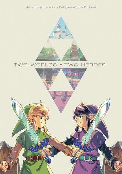 A Link Between Worlds (cover of a fan manga) Creepypasta Anime, A Link Between Worlds, Zelda And Link, Link Between Worlds, Kakariko Village, Hyrule Castle, Princesa Zelda, Baby Moses, Zelda Twilight Princess