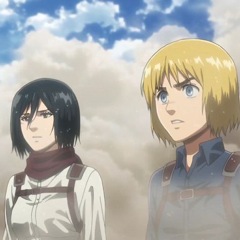 Armin X Mikasa, Mikasa X Armin, Armin And Mikasa, Mikasa And Armin, Armin Mikasa, Mikasa Armin, Anime Board, Vinland Saga, Movies Showing