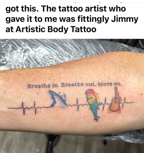 Jimmy Buffett Inspired Tattoos, Margaritaville Tattoo Ideas, Jimmy Buffet Tattoo Ideas, Jimmy Buffet Tattoo, Margaritaville Tattoo, Jimmy Buffett Tattoo Ideas, Jimmy Buffett Tattoo, Jimmy Buffet Quotes, Needle Phobia