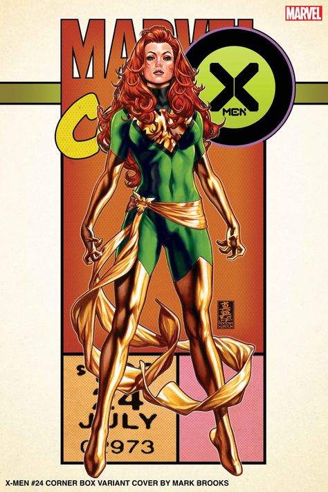 Phoenix Marvel, Marvel Jean Grey, Mark Brooks, Marvel Pics, Jean Grey Phoenix, Marvel Heroines, Classic Comic Books, Marvel Comic Universe, Uncanny X-men