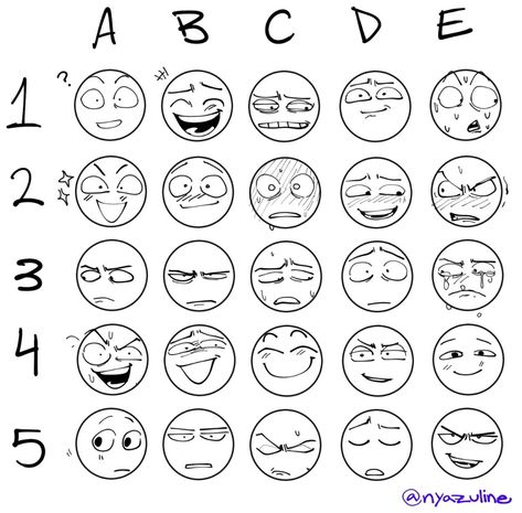 Media Tweets by ✨tams✨ aka CEO of Kakashi (@spidertams) / Twitter Expression Challenge, Facial Expressions Drawing, رسم كاريكاتير, Expression Sheet, Drawing Meme, Drawing Face Expressions, Drawing Expressions, Poses References, Face Expressions