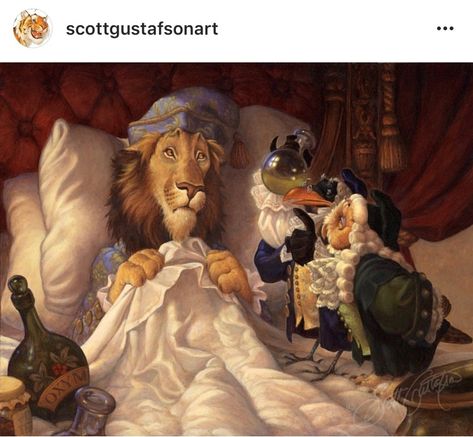 Art of Scott Gustafson!! Scott Gustafson, Anthropomorphic Animals, Fairytale Illustration, Fairytale Art, Love Illustration, Children's Book Illustration, Art Block, Painting Illustration, Book Illustration