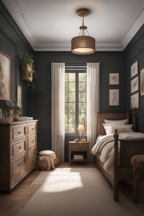 Dark Coastal Aesthetic Home, Coastal Gothic Aesthetic, Navy Blue Dark Academia Bedroom, Dark Nautical Aesthetic Decor, Moody Ocean Bedroom, Dark Academia Cottagecore, Aesthetic Styles, Fusion Design, Coastal Aesthetic