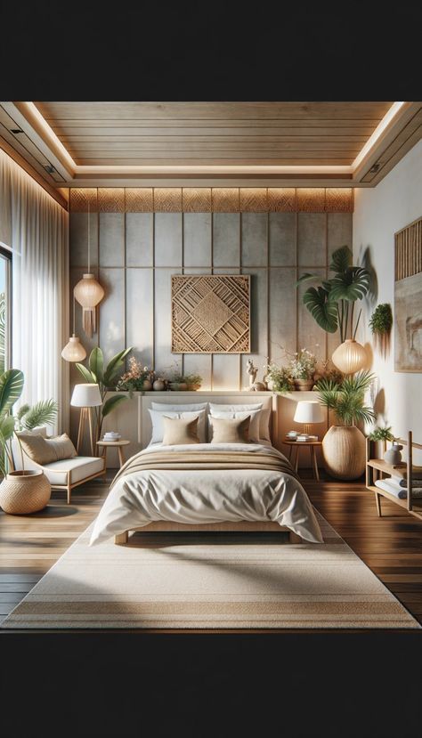 Balinese Interior, Balinese Design, Tropical Elements, Scandinavian Design Living Room, Bali Home, Tropical Interior, Bali Style, Modern Tropical, Muted Tones