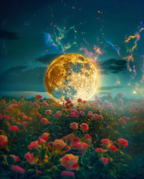 🌹 M🌕🌕N 🌹 . . #moon #art #beautiful #dreamlike #roses #moonlight #luna #ai #shine #designmidjourney Twilight Moon, Mid Summer, Branding Mood Board, Moon Goddess, Ethereal Art, Moon Art, Beautiful Tree, Flowers Nature, Art Beautiful