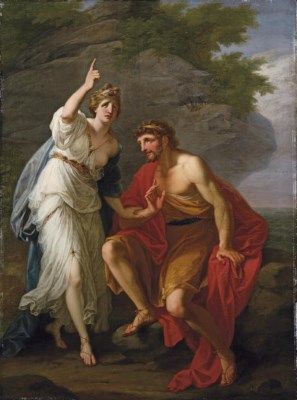 Angelica Kauffmann, R.A. (Grau James Joyce Ulysses, Angelica Kauffmann, Mystical Garden, 30 October, Greek Pantheon, Greek Heroes, The Iliad, 18th Century Paintings, Ancient Greek Art