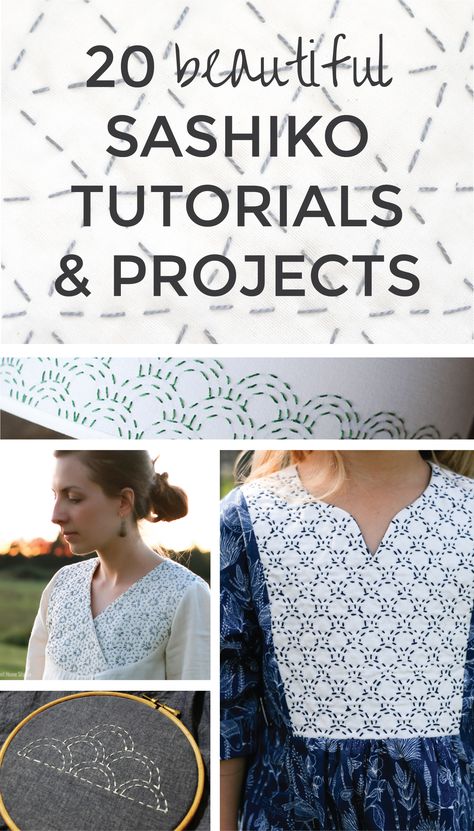 Best Sashiko Embroidery Tutorials & Projects | Radiant Home Studio Shasiko Pattern Ideas, Sashiko Placemats, Sashiko Pattern Free, Sashiko Designs, Sashiko Tutorial, Sashiko Patterns, Sashiko Stencils, Boro Stitching, Sashiko Pattern