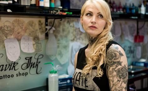 Getting inked in Iceland, the best tattoo shops in Reykjavík | Icelandmag Viking Warrior Princess, Icelandic Tattoo, Iceland Tattoo, Celtic Tarot, Hello 30, Iceland Trip, Trending Tattoo, Travel Iceland, Female Tattoo Artists