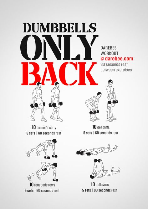 Back Workout Dumbbell, Dumbell Only Workout, Back Workout Dumbell, Dumbell Back Workout, Dumbbells Workout, Dumbbell Back Workout, Isolation Exercises, Upper Back Exercises, Workout Gym Routine