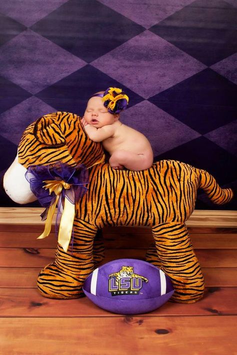 Lsu Lsu Babies, Baby Olive, Nfl Saints, Lsu Fans, Lsu Tigers Football, Dog Football, Tiger Love, Lsu Football, Geaux Tigers