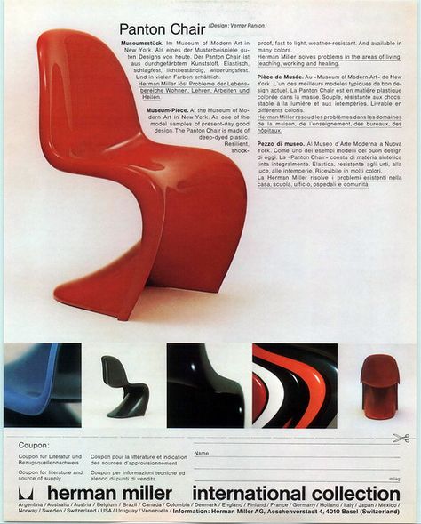 form_057_047 | www.scanagogo.com | Retrohound | Flickr 50s Design Interior, Retrofuturism Product Design, Interior Design 70s, 70’s Interior Design, 70s Chair, Furniture 70s, Interior Design Poster, House Mid Century, 70s Chairs