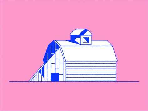 Barn Rotation by Murilo Almeida Fake 3d Animation, A Barn, Animation Design, 3d Animation, Motion Graphics, Follow Me, Motion, Art Inspiration, Tv