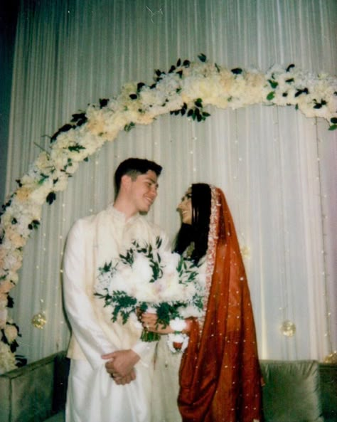 Indian Wedding Aesthetic, The Man Of My Dreams, Man Of My Dreams, Beyond Blessed, Indian Marriage, Desi Love, Close Family, Desi Wedding Dresses, We Got Married