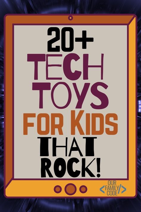 We've hunted down the best tech toys for kids that are both educational and engaging and are sure to be a hit. #techtoysforkids #robotsforkids #kidsgiftguide #STEAMgifts #STEMgifts #giftsforkids #technologyforkids Top Tech Gifts, Steam Kids, Electronic Gadgets For Men, Roomba Vacuum, Cool Tech Gifts, Tech Toys, Fun Birthday Party, Kids Gift Guide, Coding For Kids