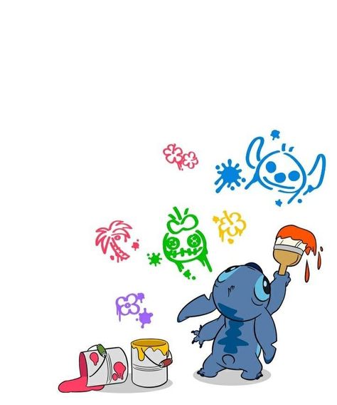 Whats Wallpaper, Stitch Drawings, ليلو وستيتش, Lilo And Stitch Drawings, Stitch Quote, Stitch Drawing, Lilo Y Stitch, Disney Sticker, Stitch Pictures