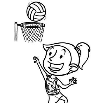 I love this game Netball Cartoon, Netball Clipart, Netball Games, How To Play Netball, Weather Worksheets, Different Sports, Netball, Clipart Black And White, Crafts Jewelry