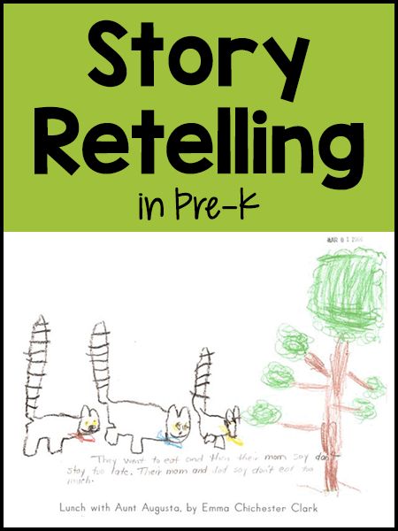 Story Retelling - PreKinders Planning And Recall Ideas Preschool, Preschool Families Activities, Story Worksheet, Creative Curriculum Preschool, Retelling Activities, Story Retelling, Prek Literacy, Curriculum Preschool, Early Childhood Literacy