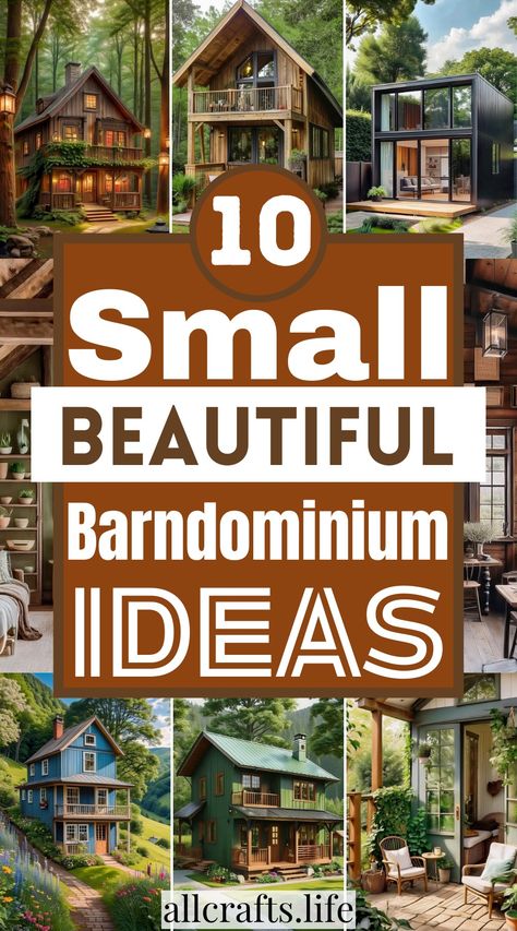 Small Beautiful Barndominium Ideas Open Plan Shed House, Smaller House Ideas, Mini Barndominium Interior, Tiny Home Barndominium, Cottage Barndominium Ideas, Affordable Barndominium Ideas, Small Barndominium Interior, Small Barndominium Ideas Exterior, Cheap Barndominium Ideas