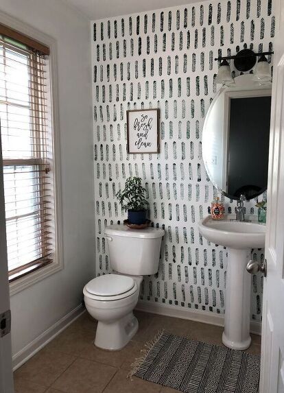 Diy Sponges, Walls Painting, Painted Bathroom, Inspiration Wallpaper, Small Ideas, Sponge Painting, Faux Brick, Bathroom Update, Simple Bathroom